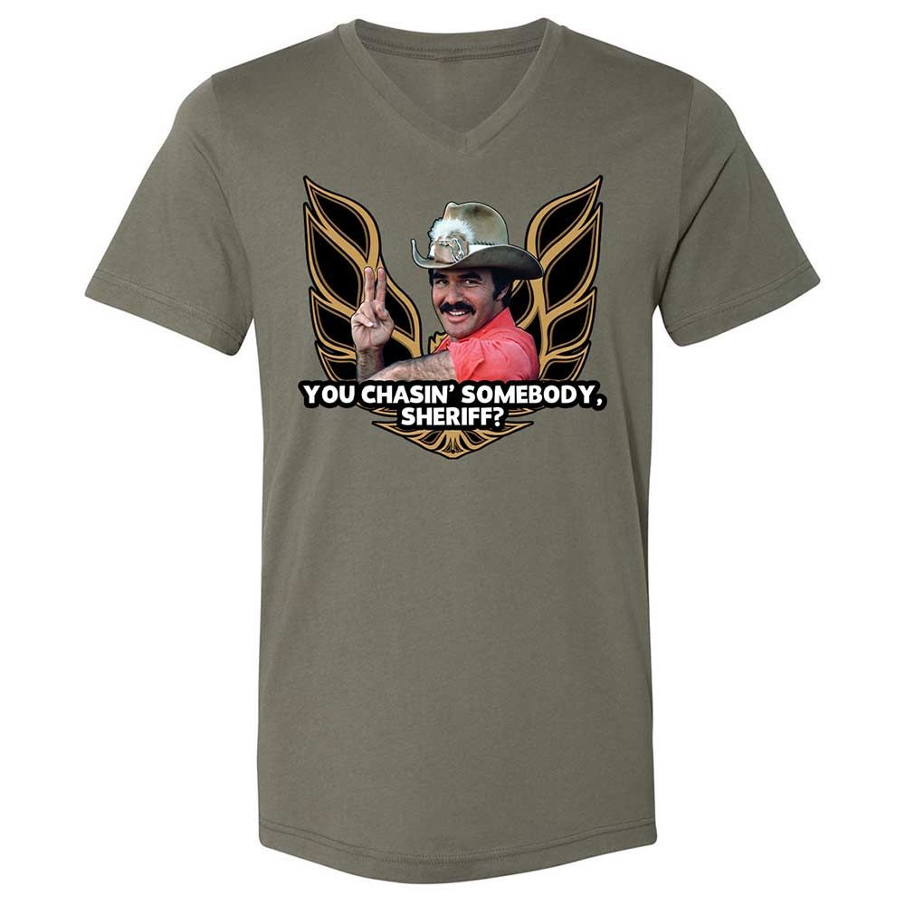 Unisex V-Neck T-Shirt - 2Z4369W6 - Military Green - 15