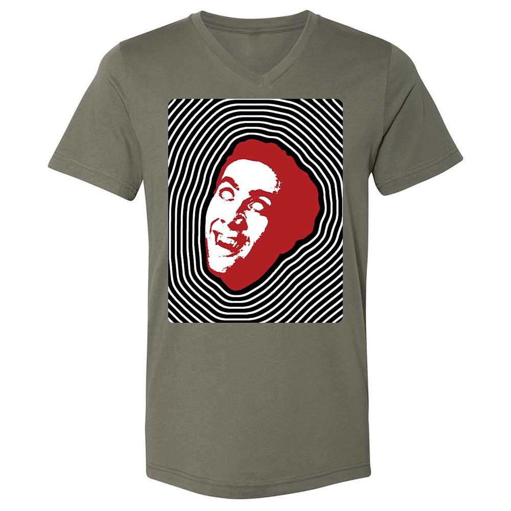 Psychedelic Nicolas Cage - Military Green - 15