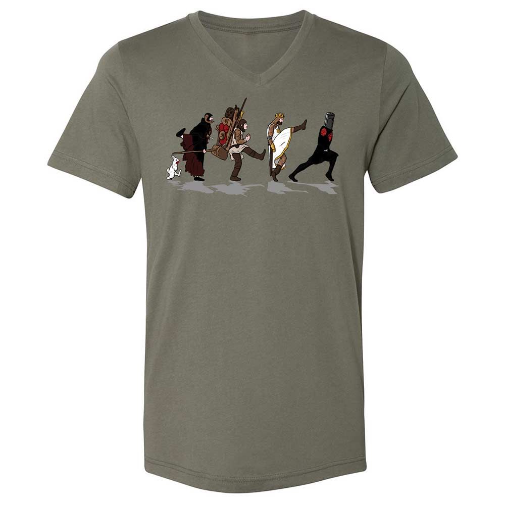 Unisex V-Neck T-Shirt - ER734AUC - Military Green - 15