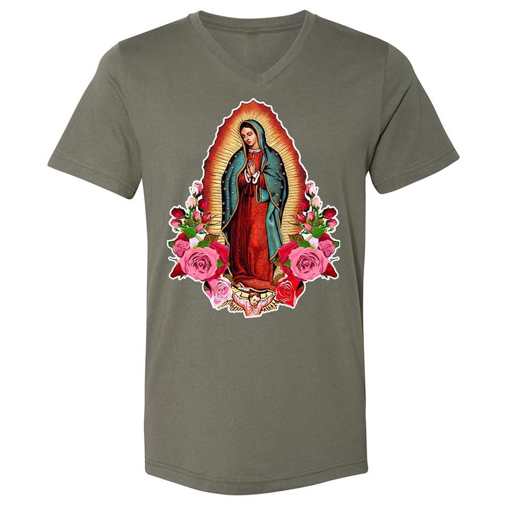 Our Lady of Guadalupe - Military Green - 15
