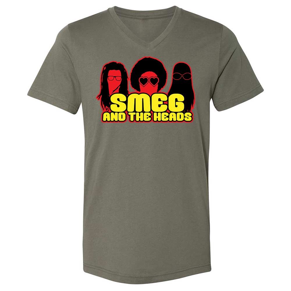 Unisex V-Neck T-Shirt - Y1NNJRTV - Military Green - 15