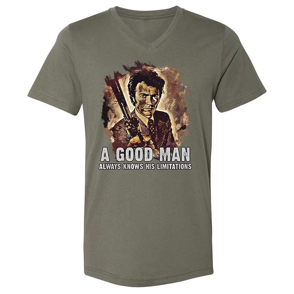 A good man always knows his limitations - Military Green - 15