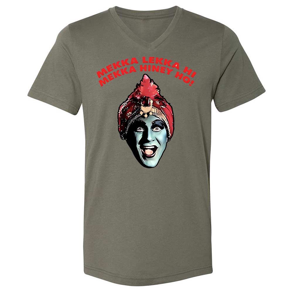 Unisex V-Neck T-Shirt - BLTT27H3 - Military Green - 15