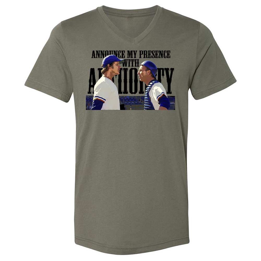 Announce my presence with authority - Military Green - 15