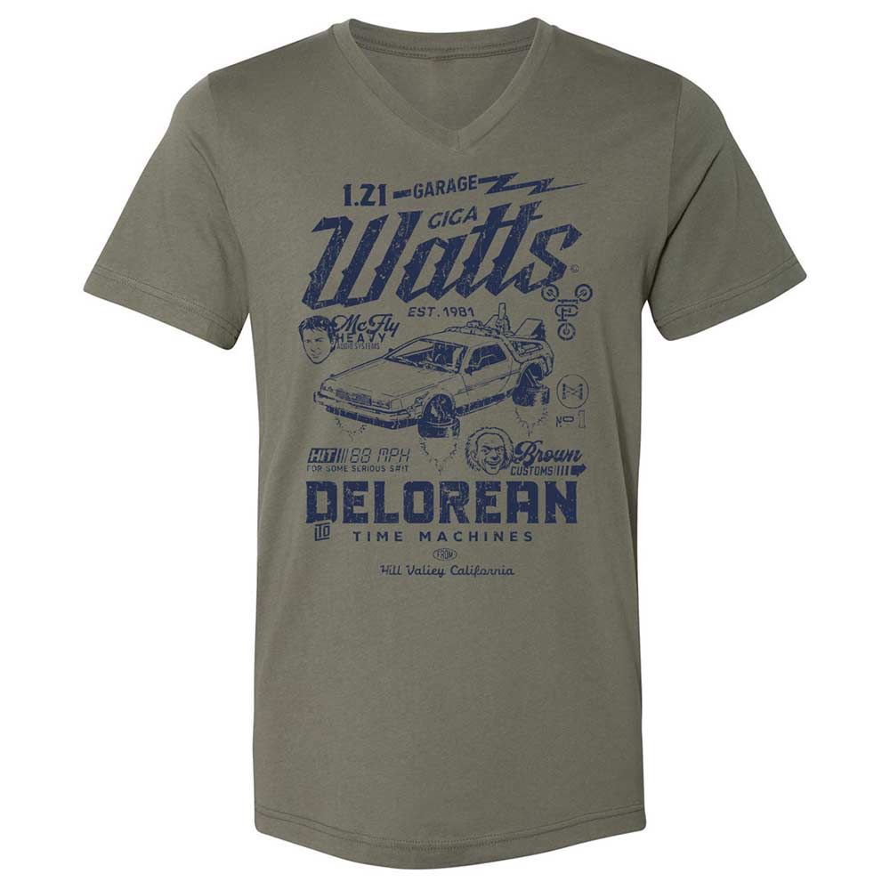 Unisex V-Neck T-Shirt - HMXFGLLE - Military Green - 15