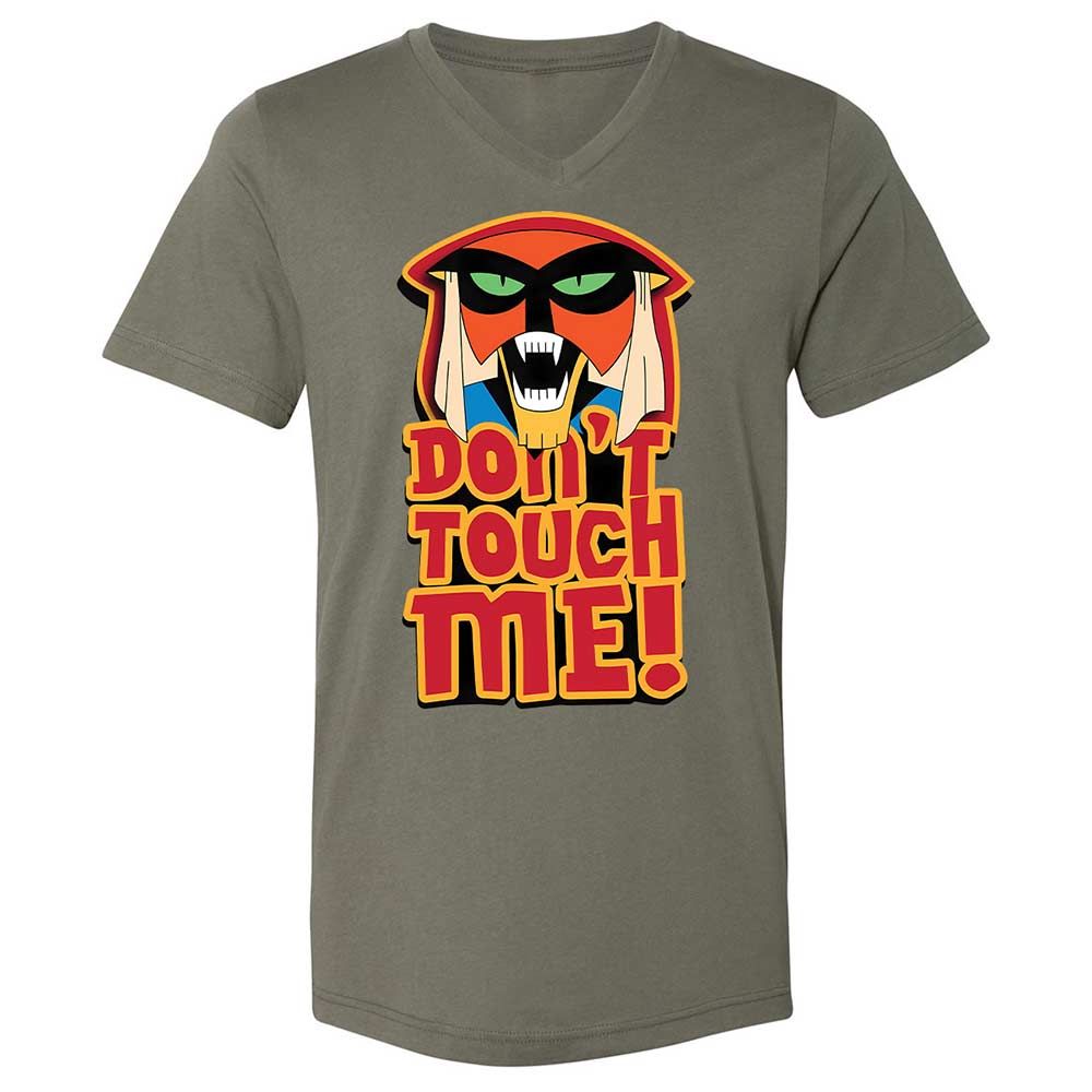 Unisex V-Neck T-Shirt - 8Y1LJLVJ - Military Green - 15