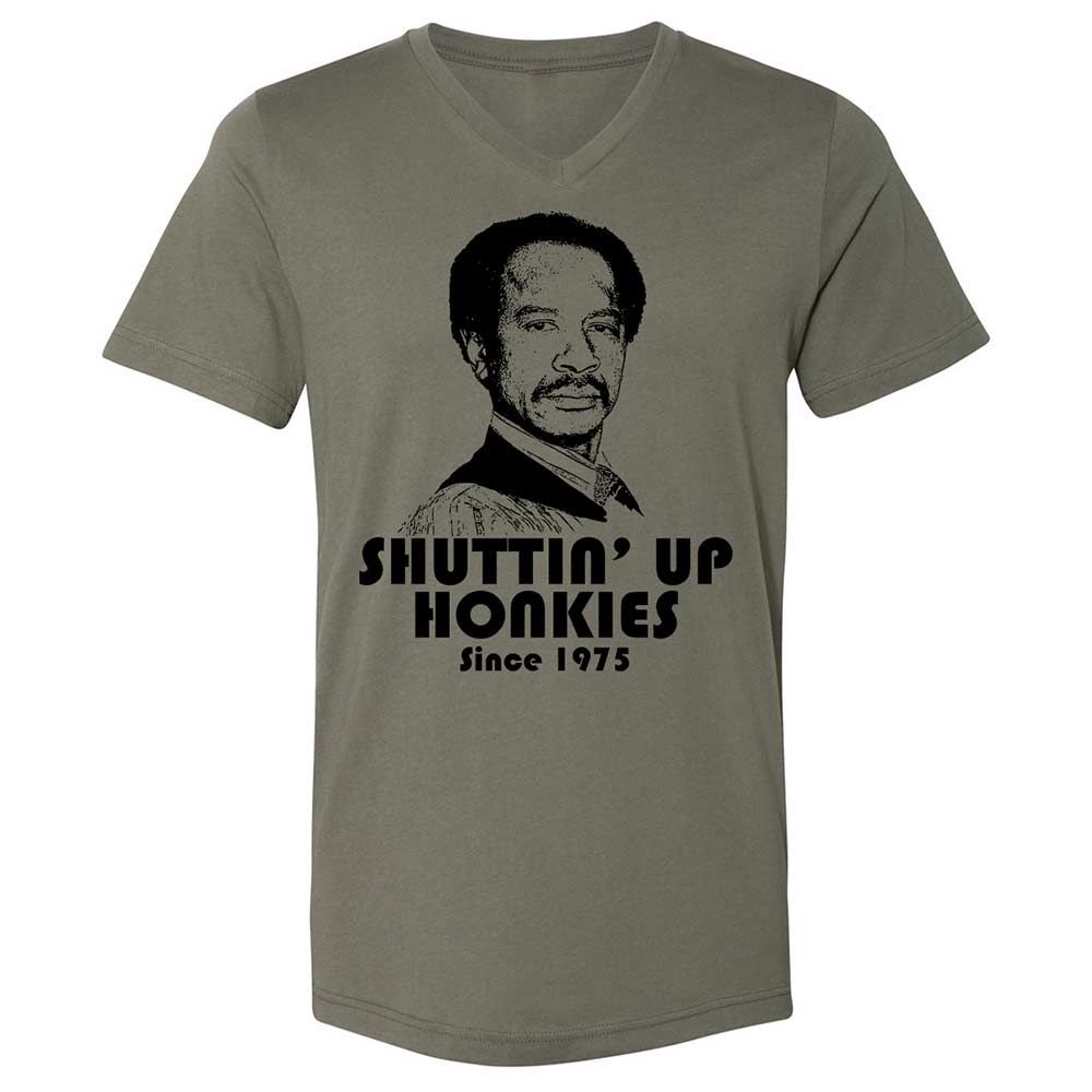Unisex V-Neck T-Shirt - 3W5CUR5W - Military Green - 15