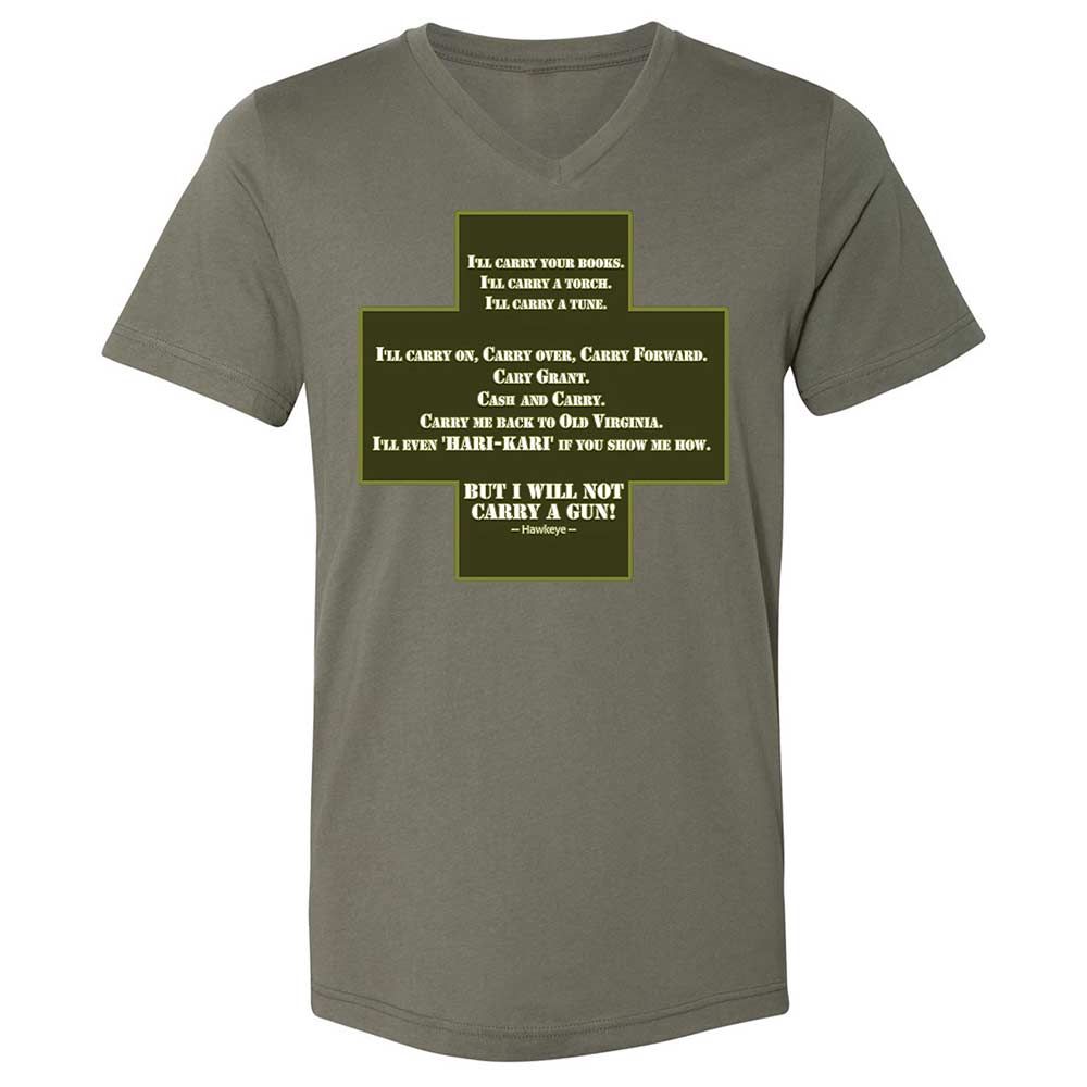 I Will Not Carry a Gun - Military Green - 15