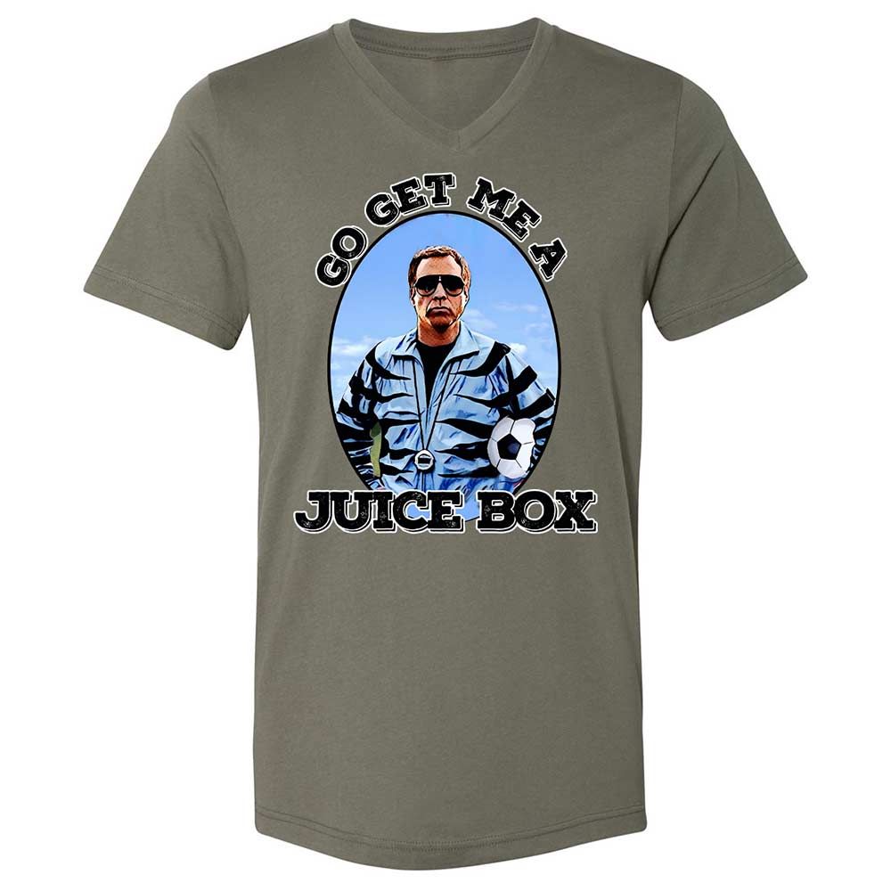Unisex V-Neck T-Shirt - YT67LATJ - Military Green - 15