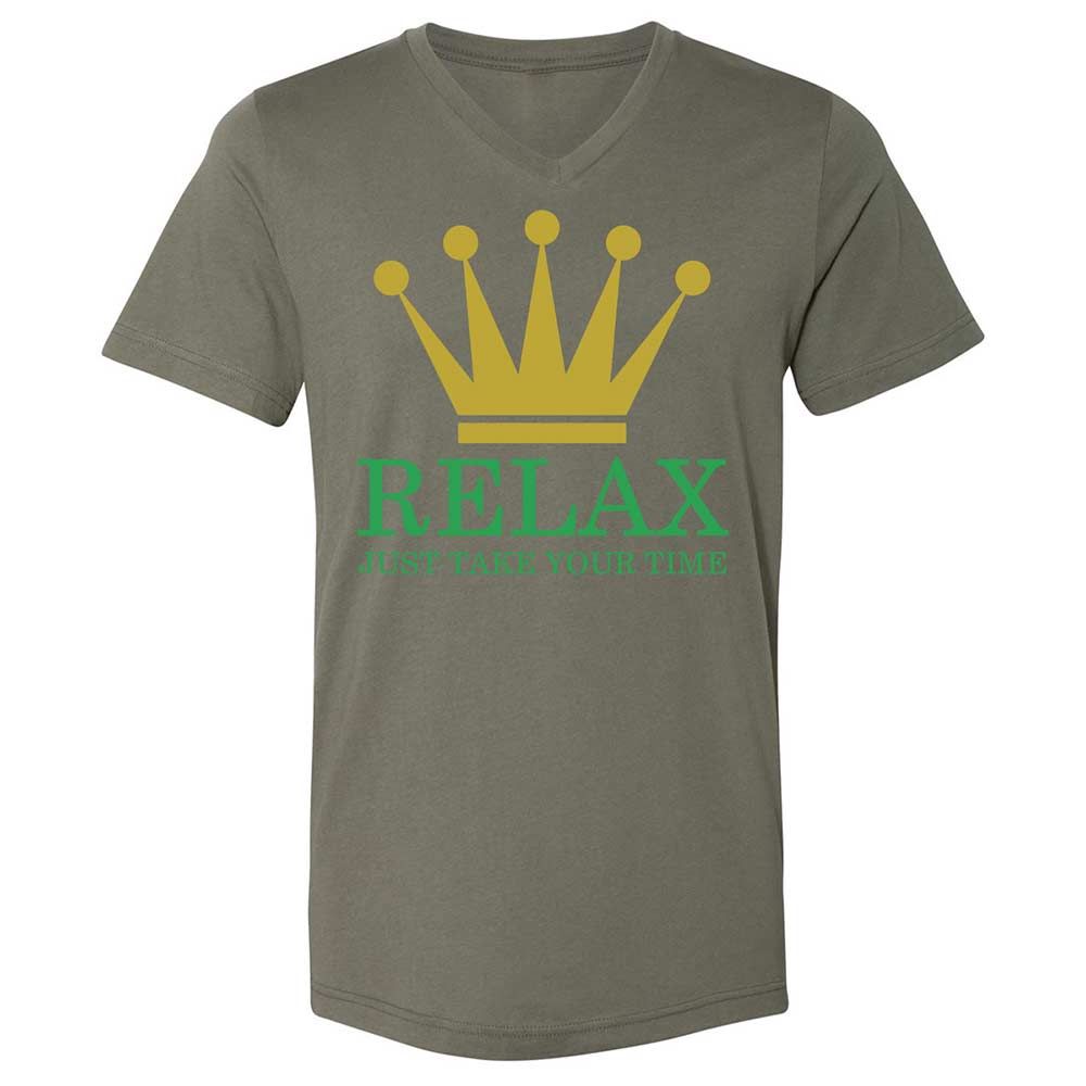 Relax Just Take Your Time - Military Green - 15