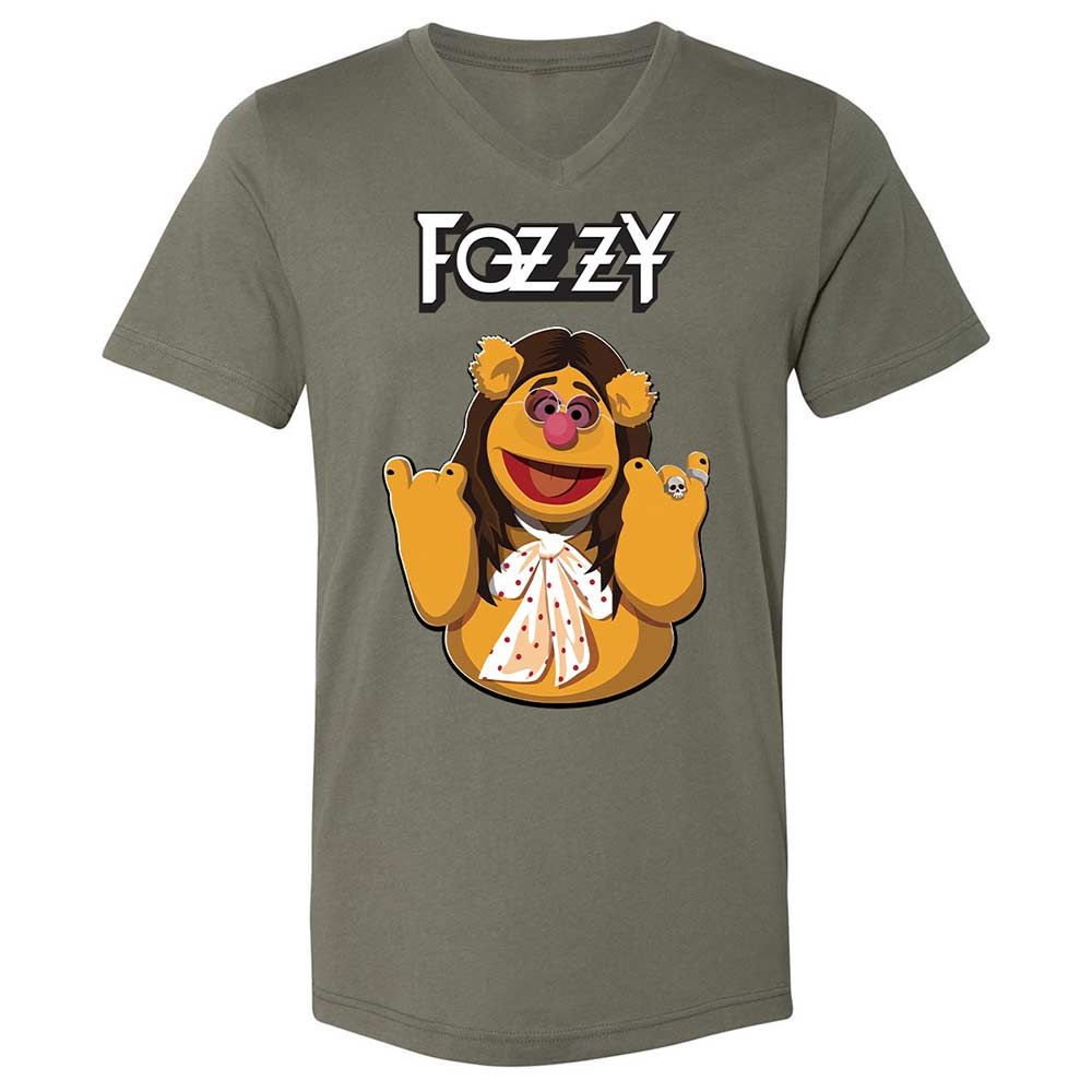 Fozzie Muppet as Rockstar - Military Green - 15