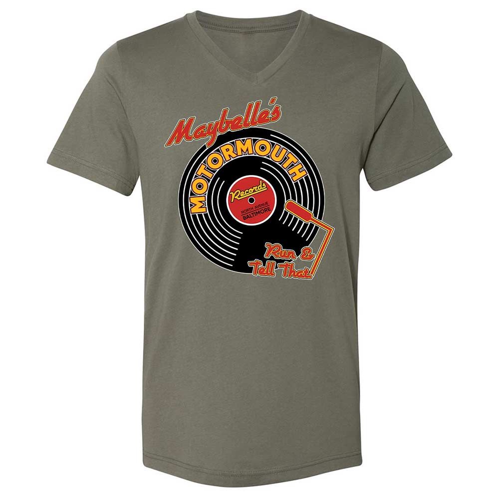 Maybelle's Motormouth Records - Military Green - 15