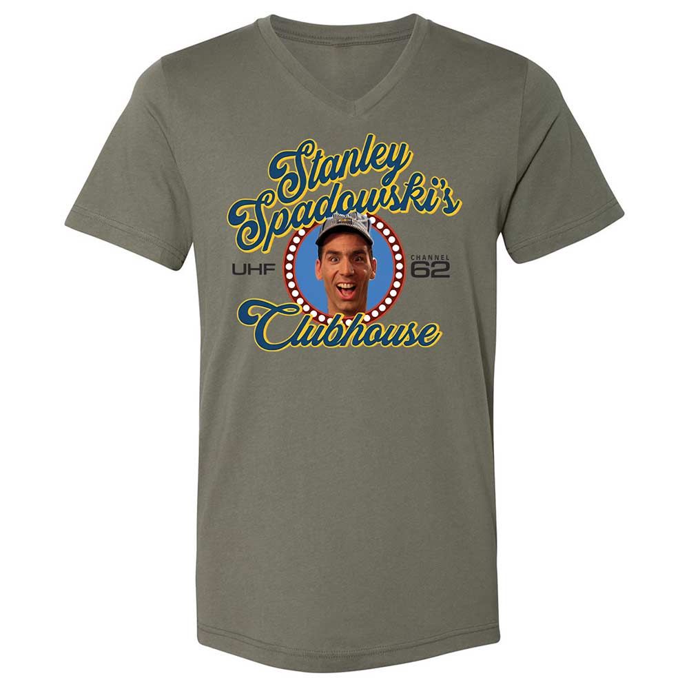 Unisex V-Neck T-Shirt - 3YQRUP86 - Military Green - 15