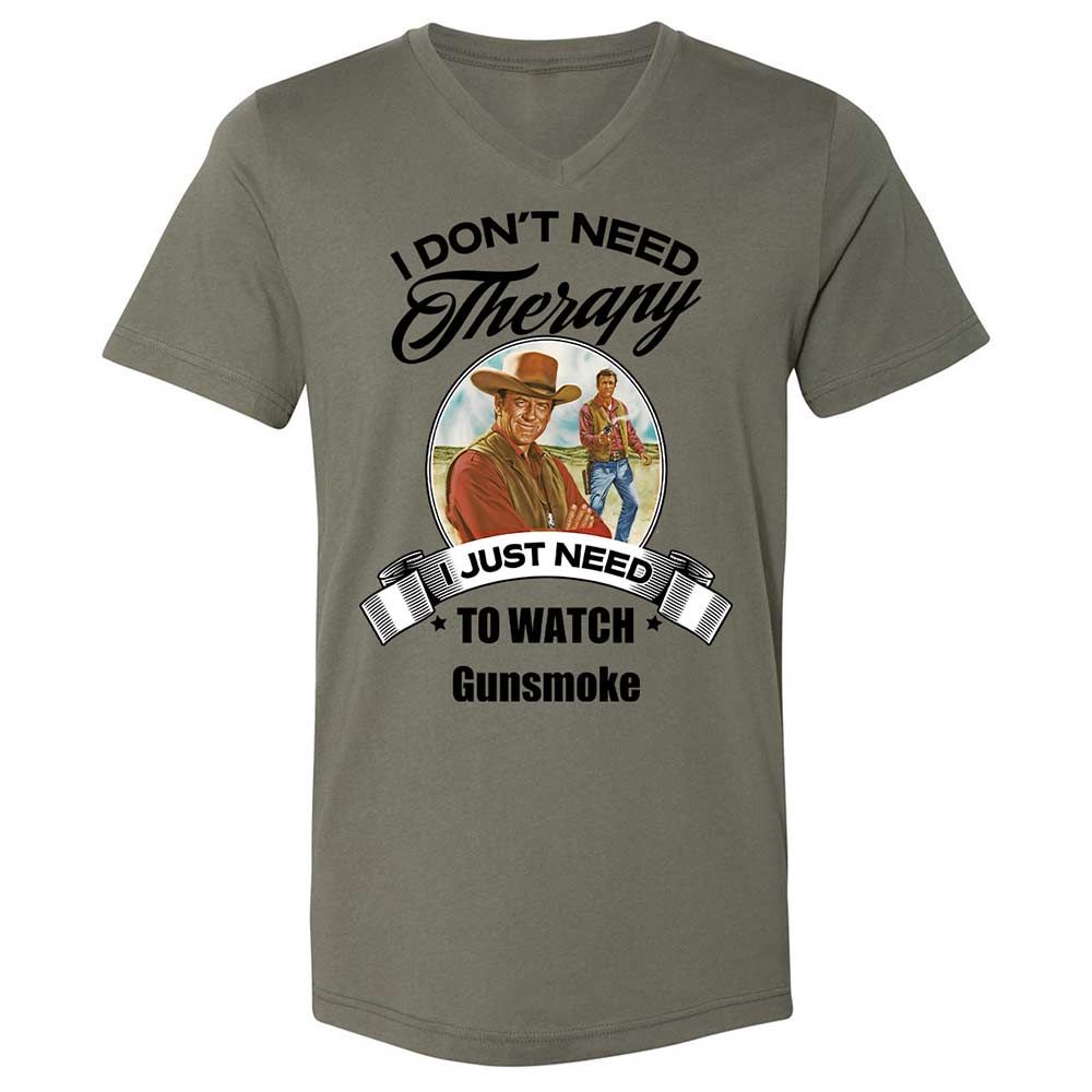 I Don't Need Therapy - Military Green - 15