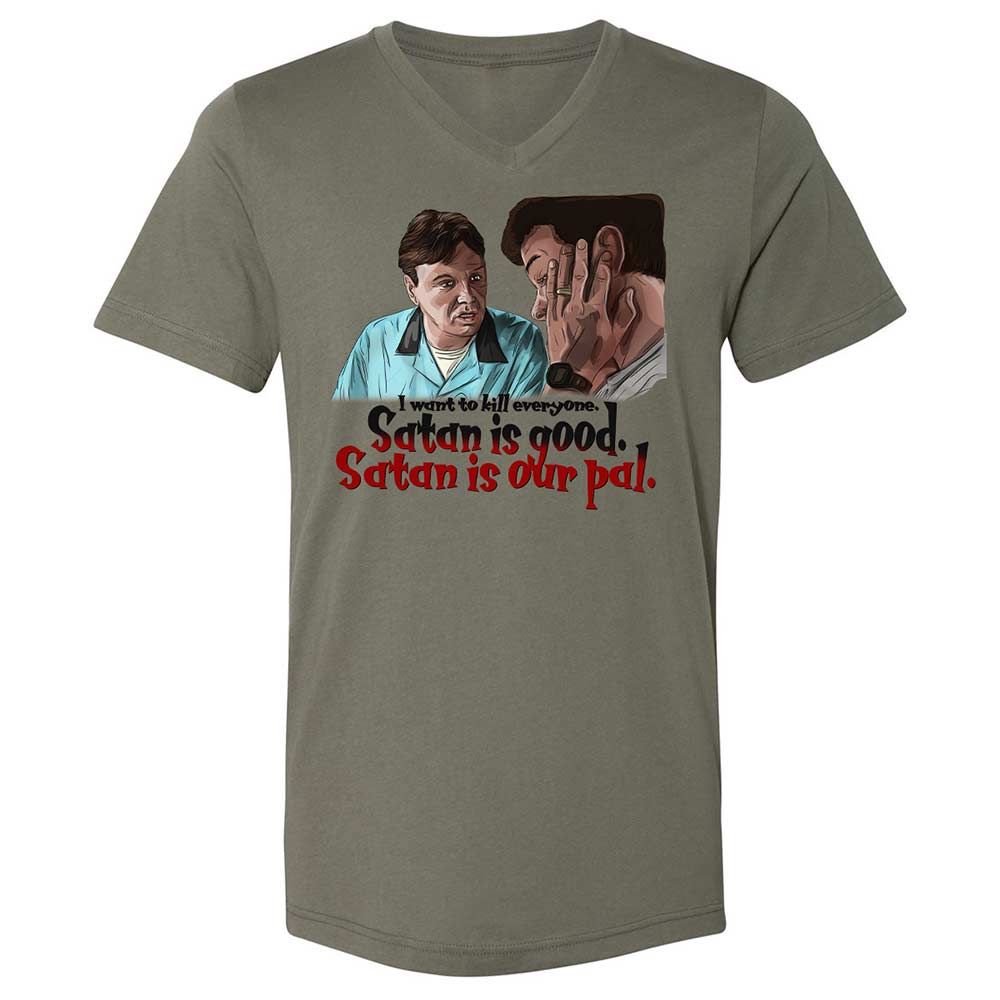Unisex V-Neck T-Shirt - NB94S4HM - Military Green - 15