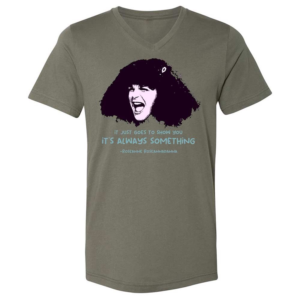 Unisex V-Neck T-Shirt - 653JM92J - Military Green - 15