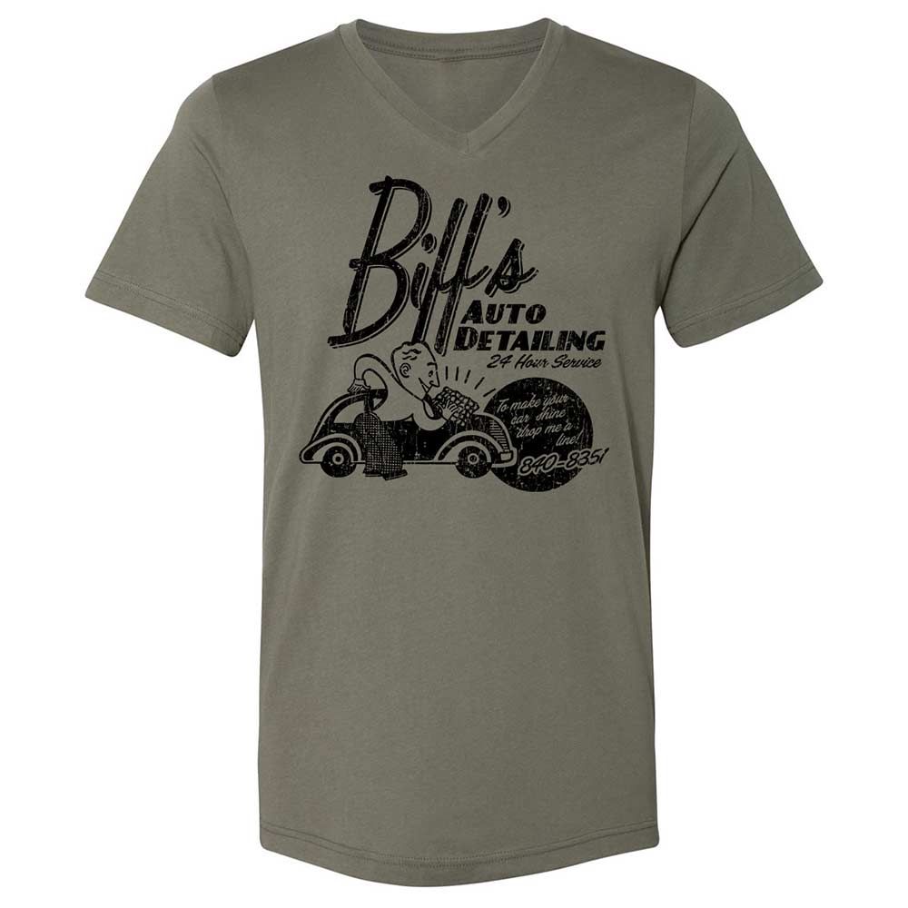Unisex V-Neck T-Shirt - YQQ2389C - Military Green - 15