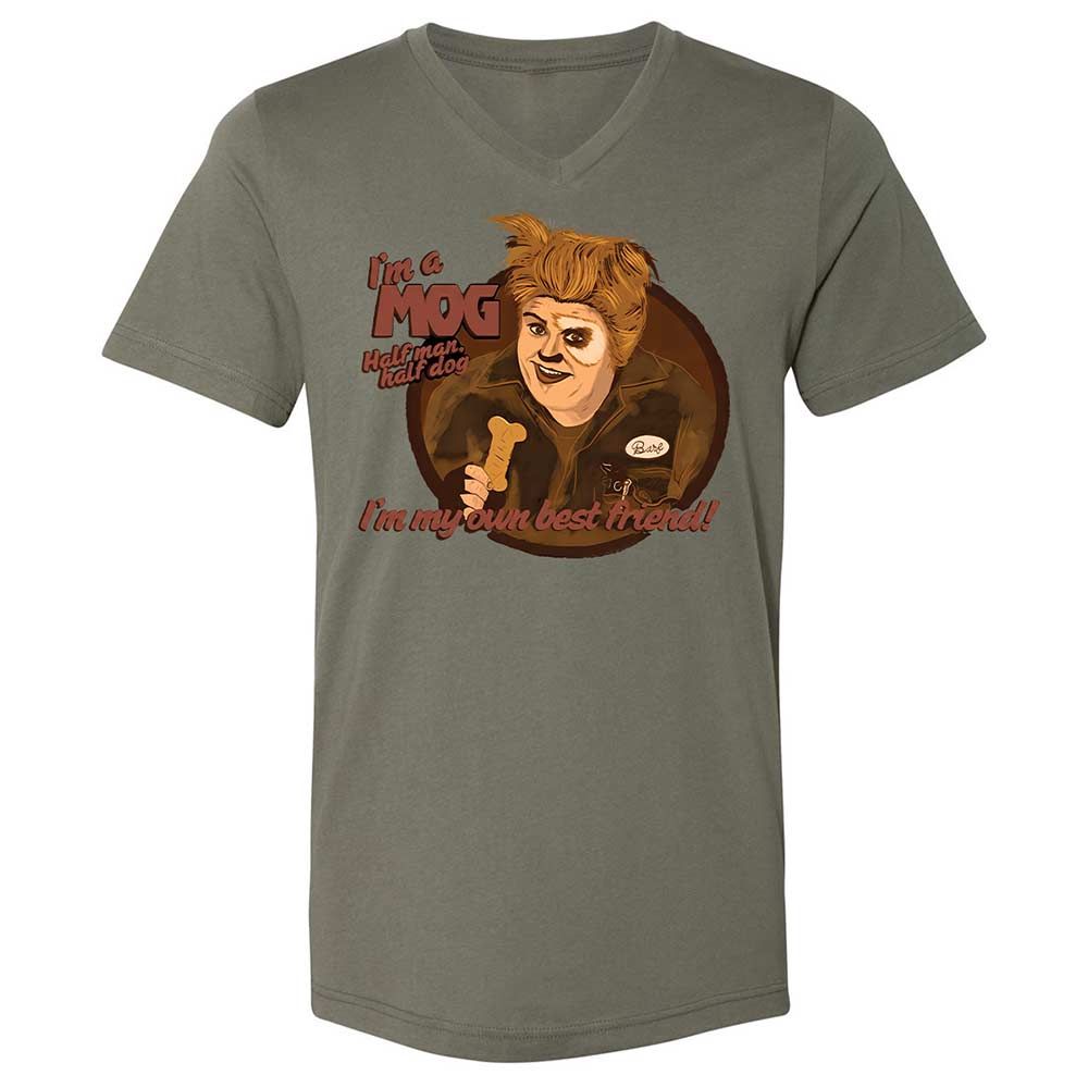 Unisex V-Neck T-Shirt - TJ6T812R - Military Green - 15