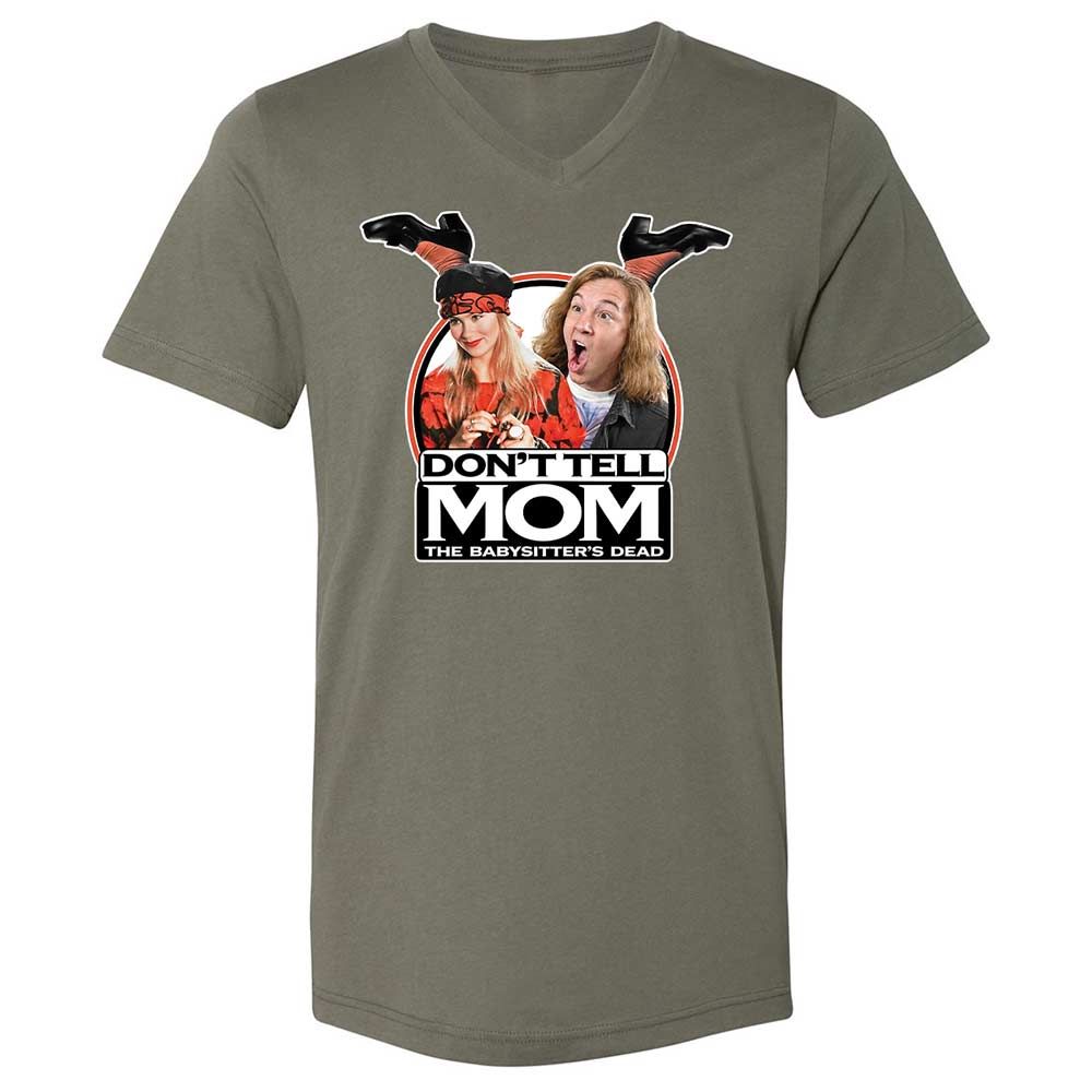 Unisex V-Neck T-Shirt - Y8FFP8QR - Military Green - 15