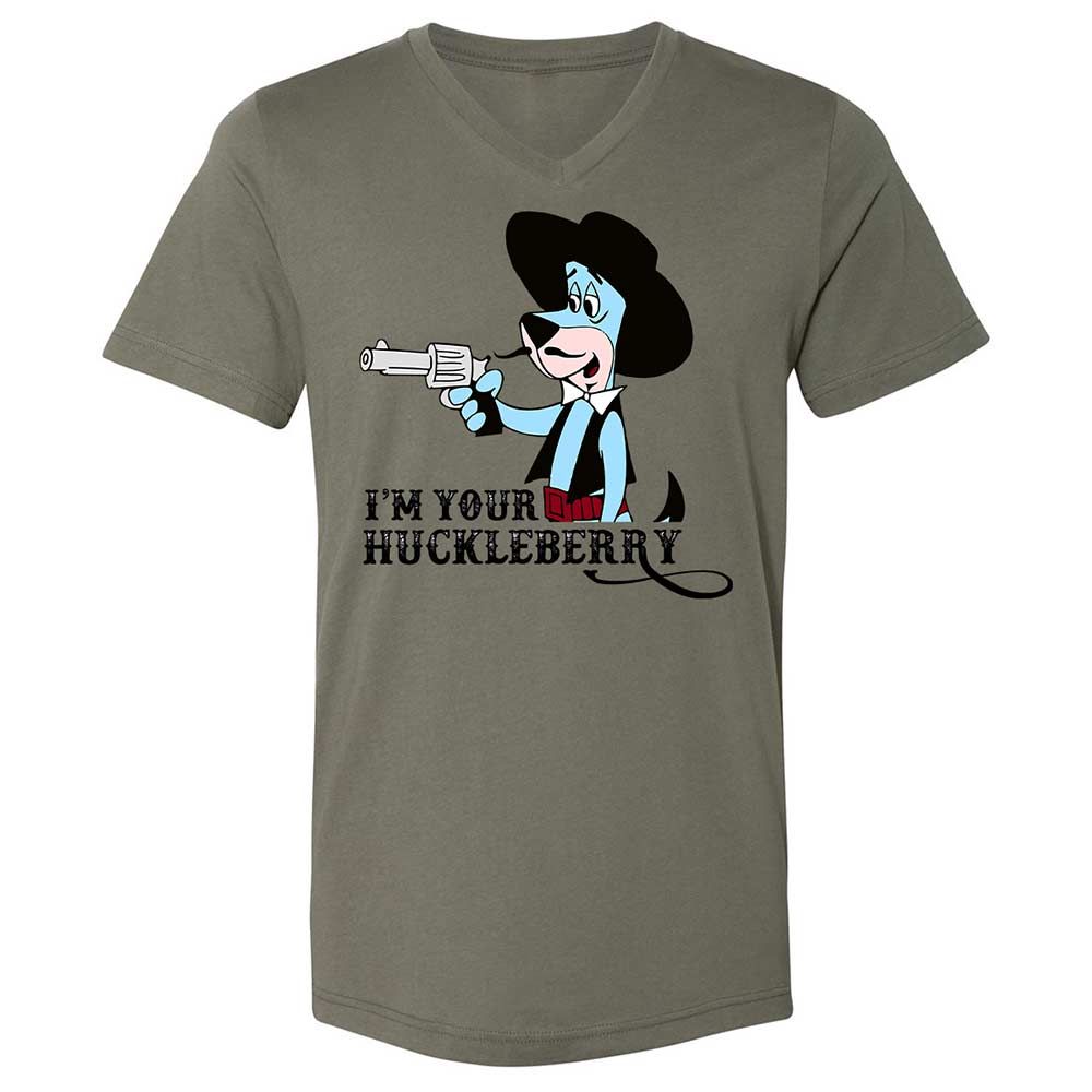 Unisex V-Neck T-Shirt - BH985VSW - Military Green - 15
