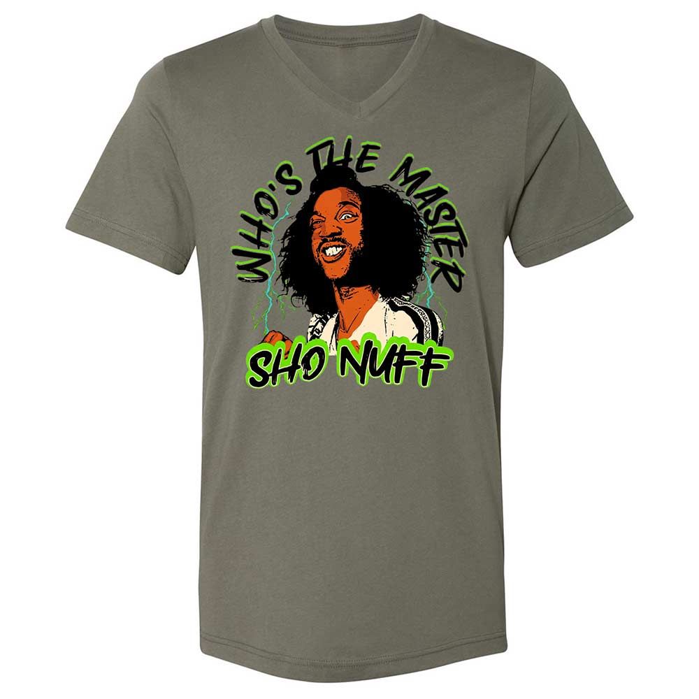 Unisex V-Neck T-Shirt - R6H8CX6T - Military Green - 15