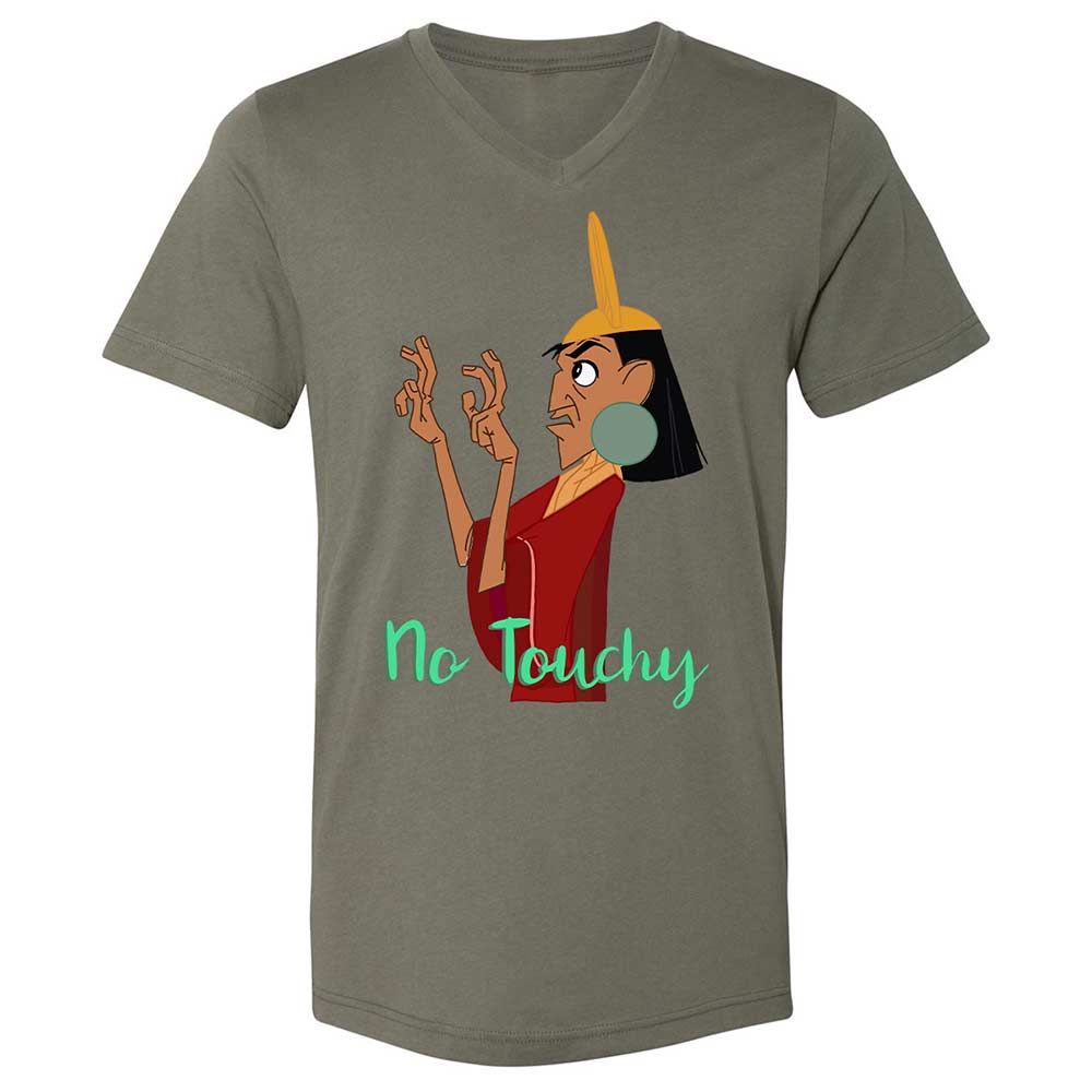 Unisex V-Neck T-Shirt - 2A59T6L6 - Military Green - 15