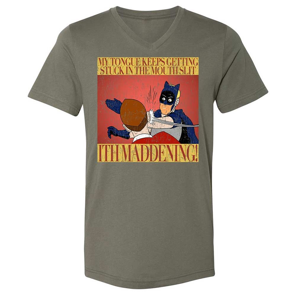 Unisex V-Neck T-Shirt - TWHLQE1W - Military Green - 15