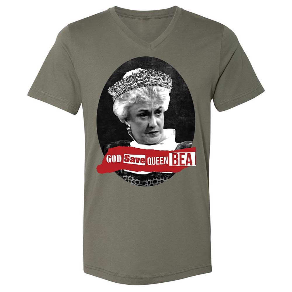 God Save Queen Bea - Military Green - 15