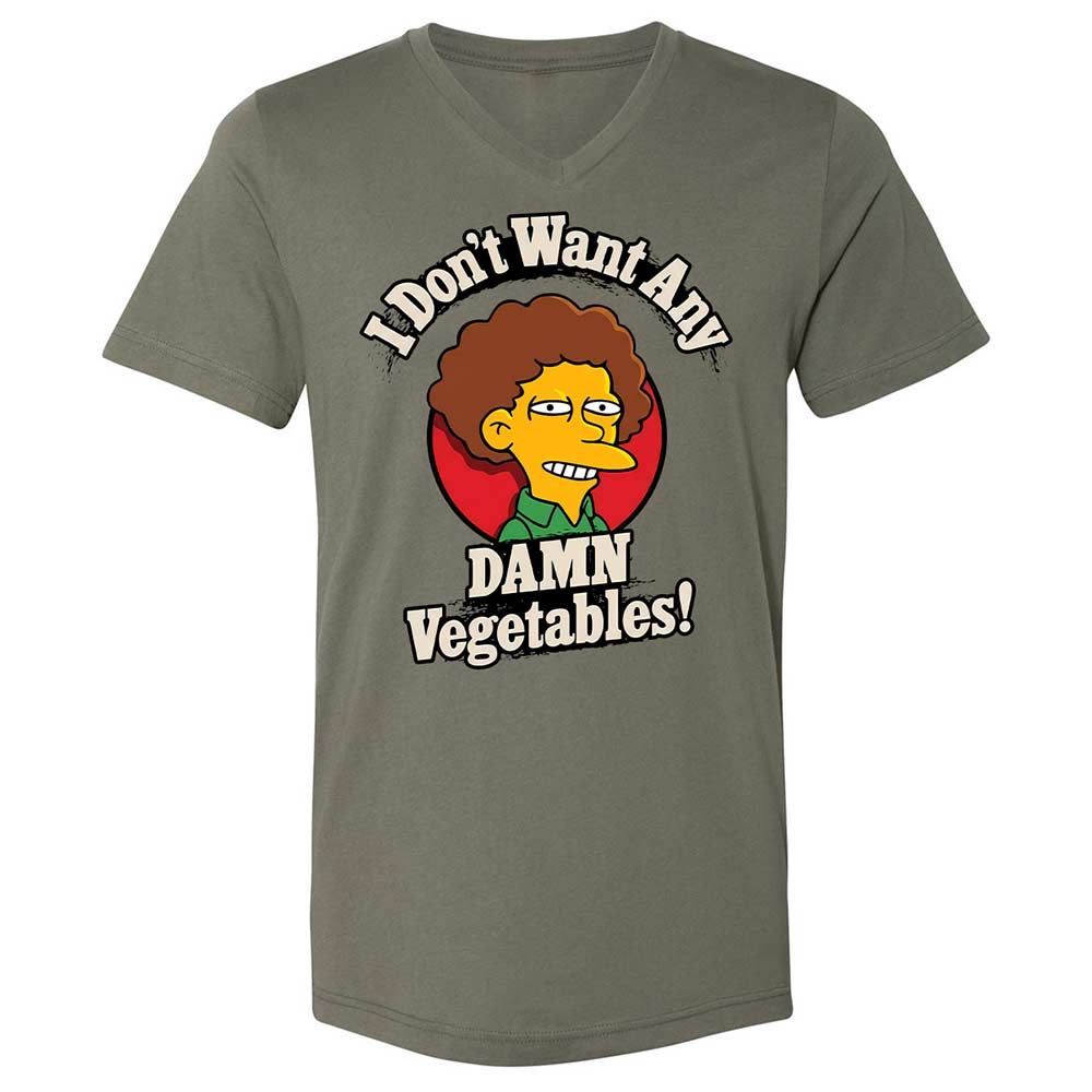 Unisex V-Neck T-Shirt - EU4PFD14 - Military Green - 15