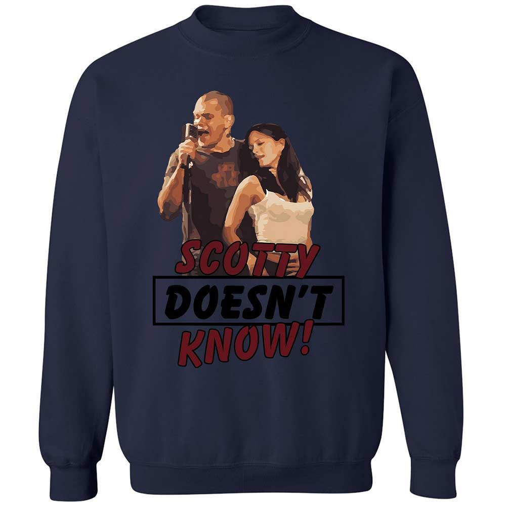 He Doesn't Know - Navy - 15