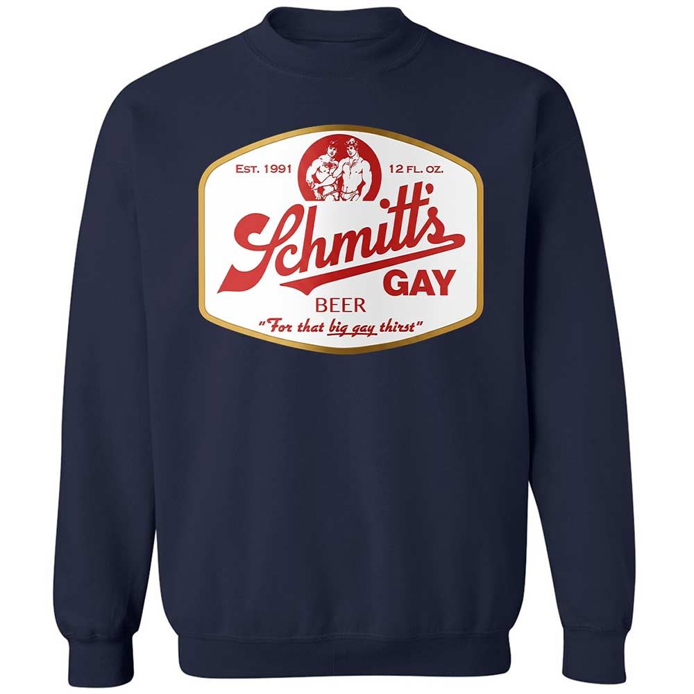 Schmitt's Gay Beer - Navy - 15