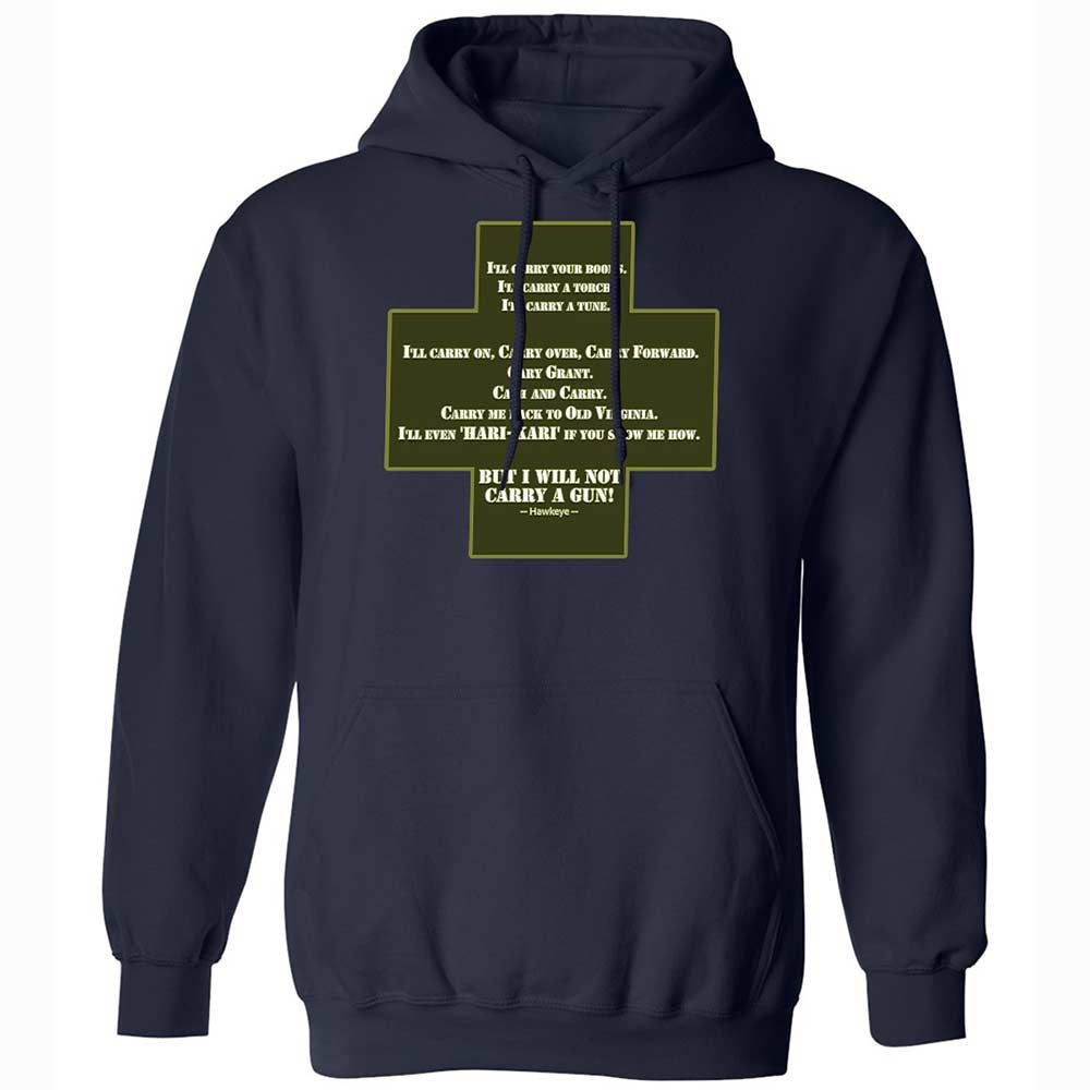 I Will Not Carry a Gun - Navy - 15