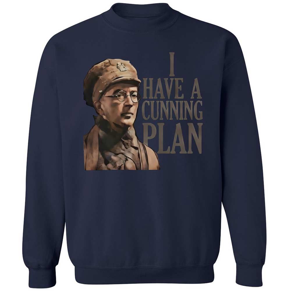 I Have A Cunning Plannn - Navy - 15