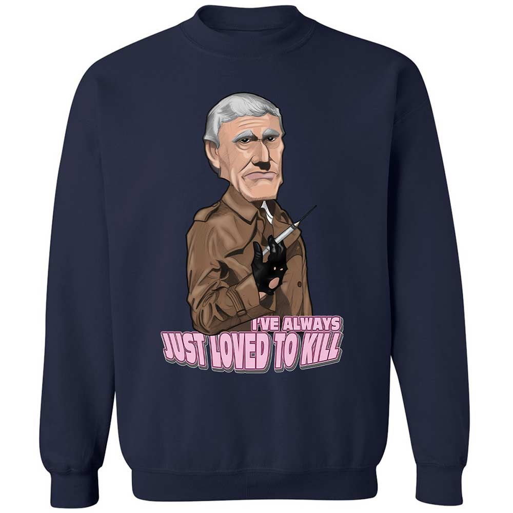 Classic Unisex Sweatshirt - HXZGX7AM - Navy - 15