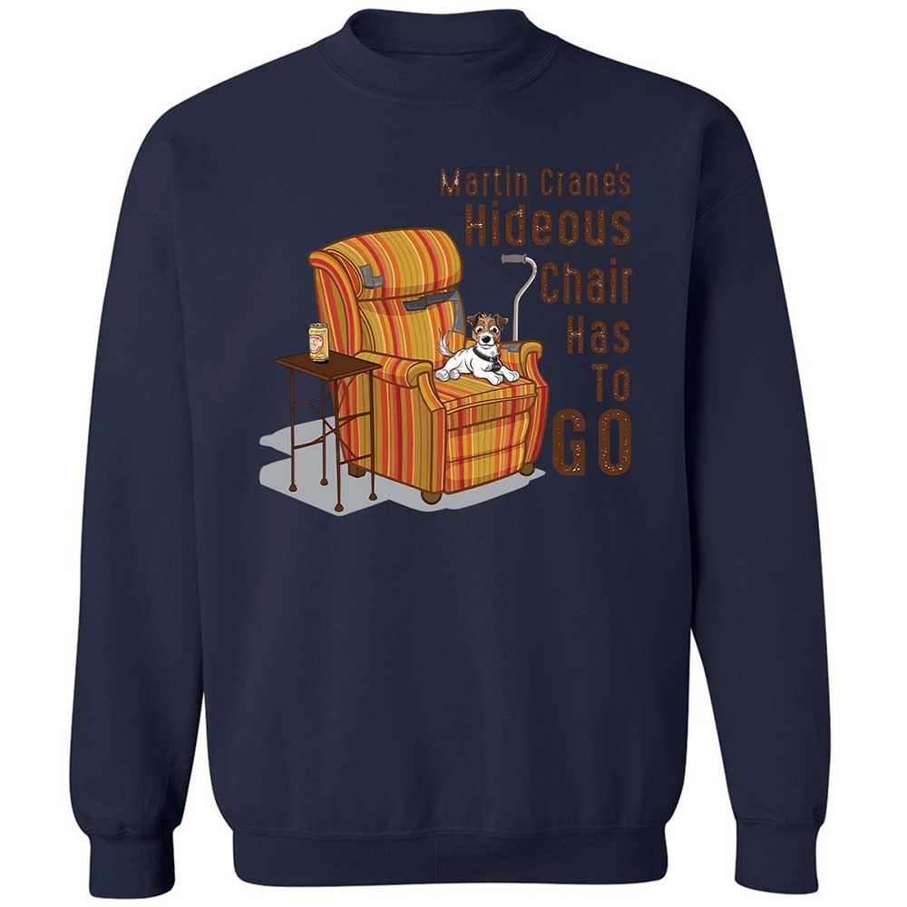 Martin Crane's Hideous Chair - Navy - 15