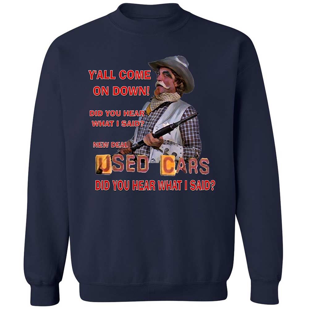 Classic Unisex Sweatshirt - Y1BUDNS9 - Navy - 15