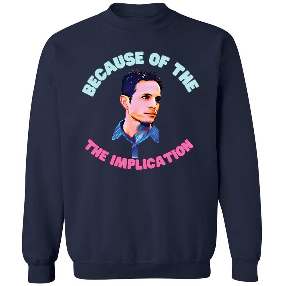Classic Unisex Sweatshirt - JU41JVNL - Navy - 15