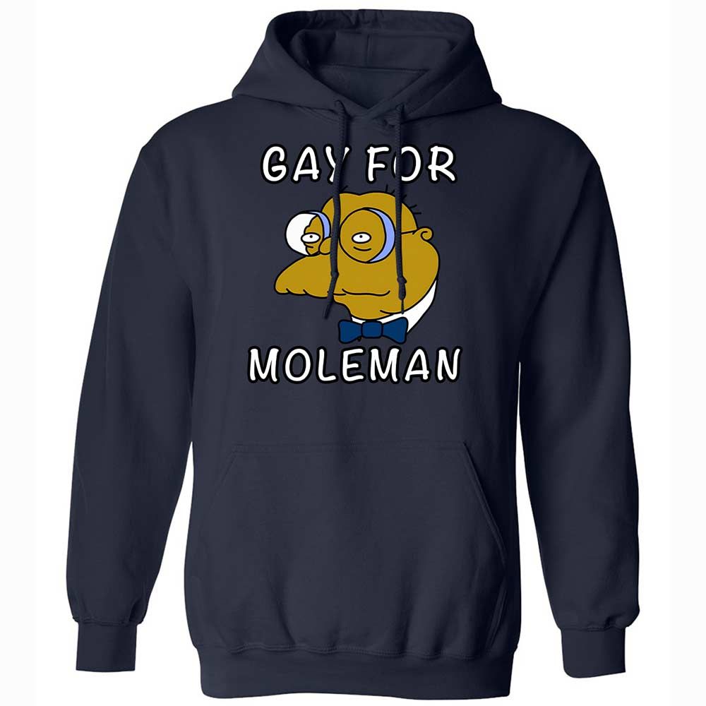 Gay for Moleman - Navy - 15