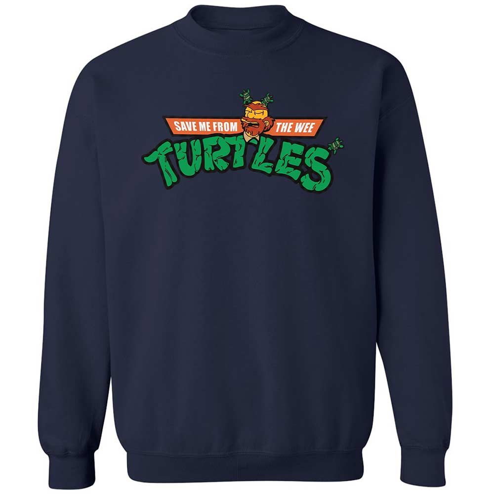 Save Me From The Wee Turtles - Navy - 15