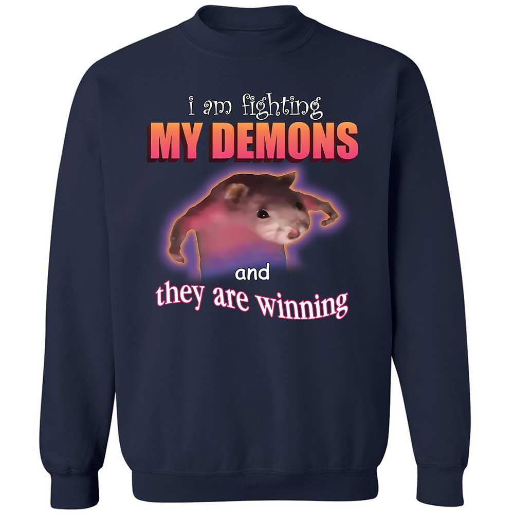 I'm fighting my demons - Navy - 15