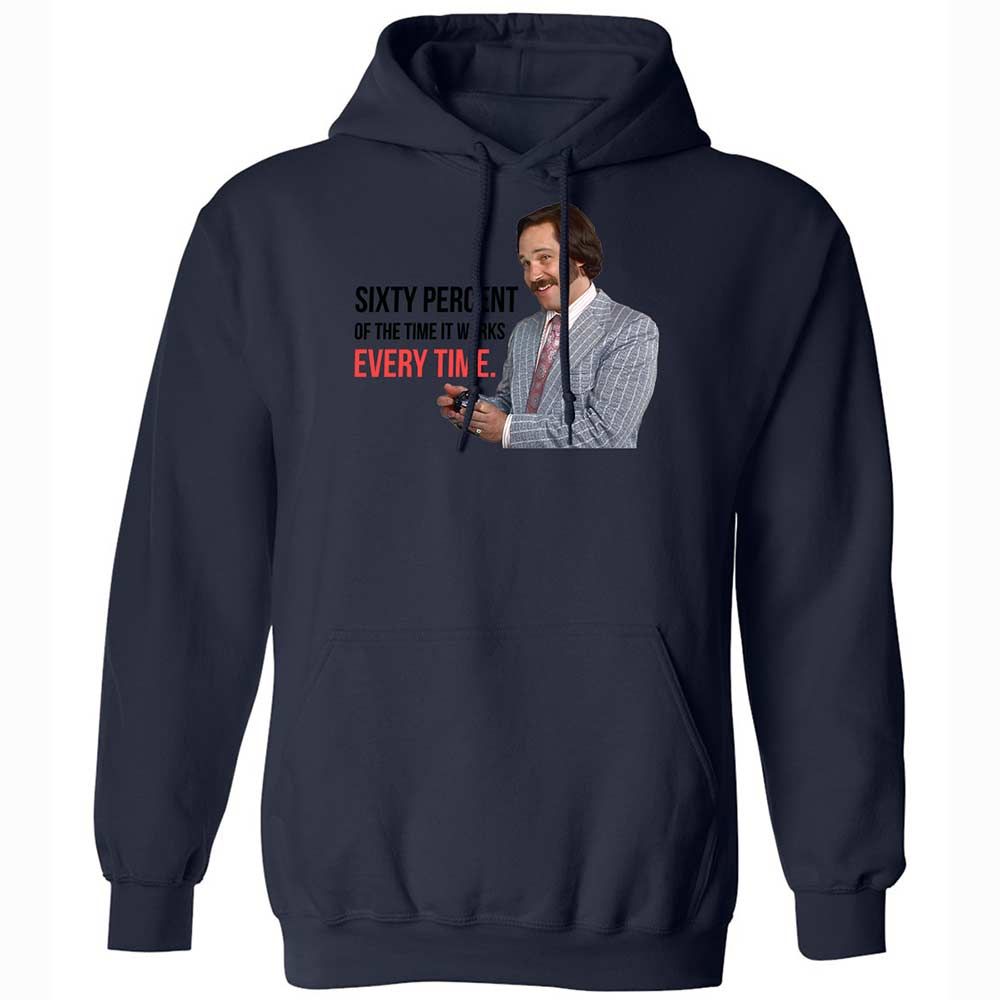 Classic Unisex Hoodie - H1BVRE1T - Navy - 15