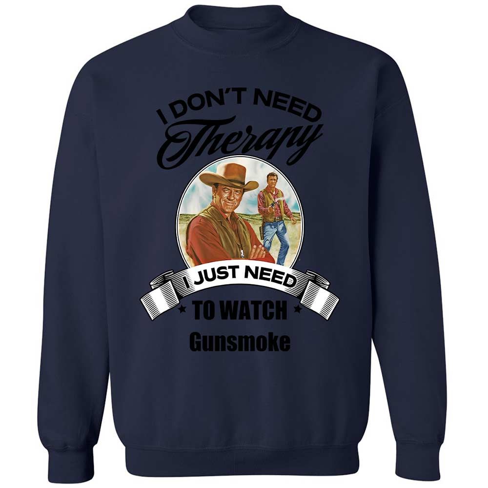 I Don't Need Therapy - Navy - 15
