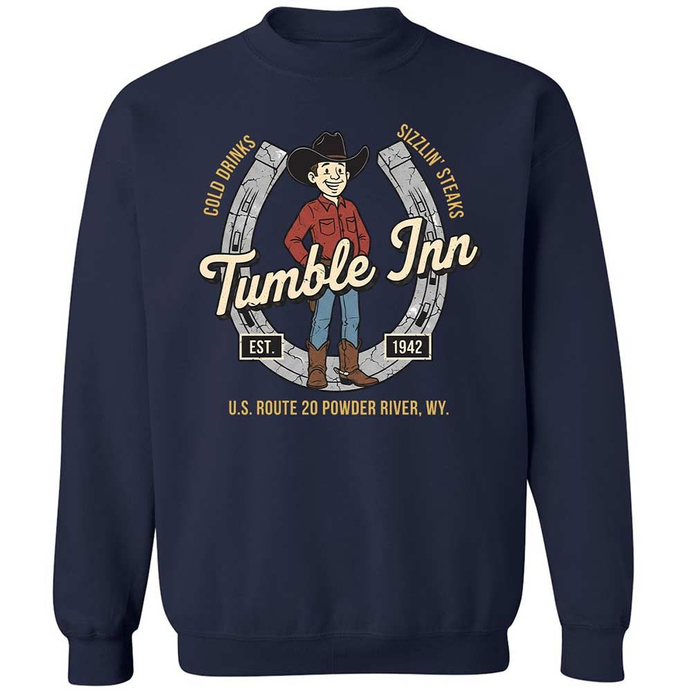 Classic Unisex Sweatshirt - QWSDA9ZM - Navy - 15
