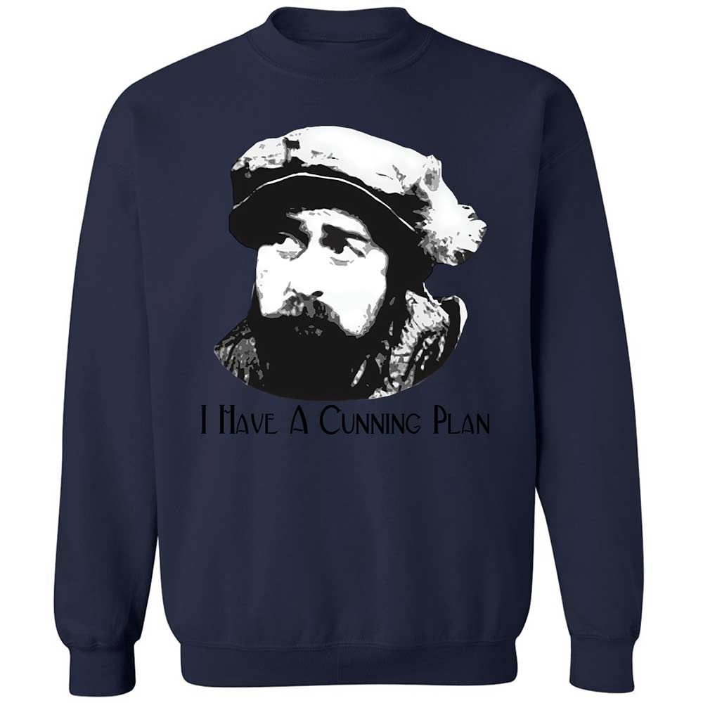 I Have A Cunning Plan - Navy - 15
