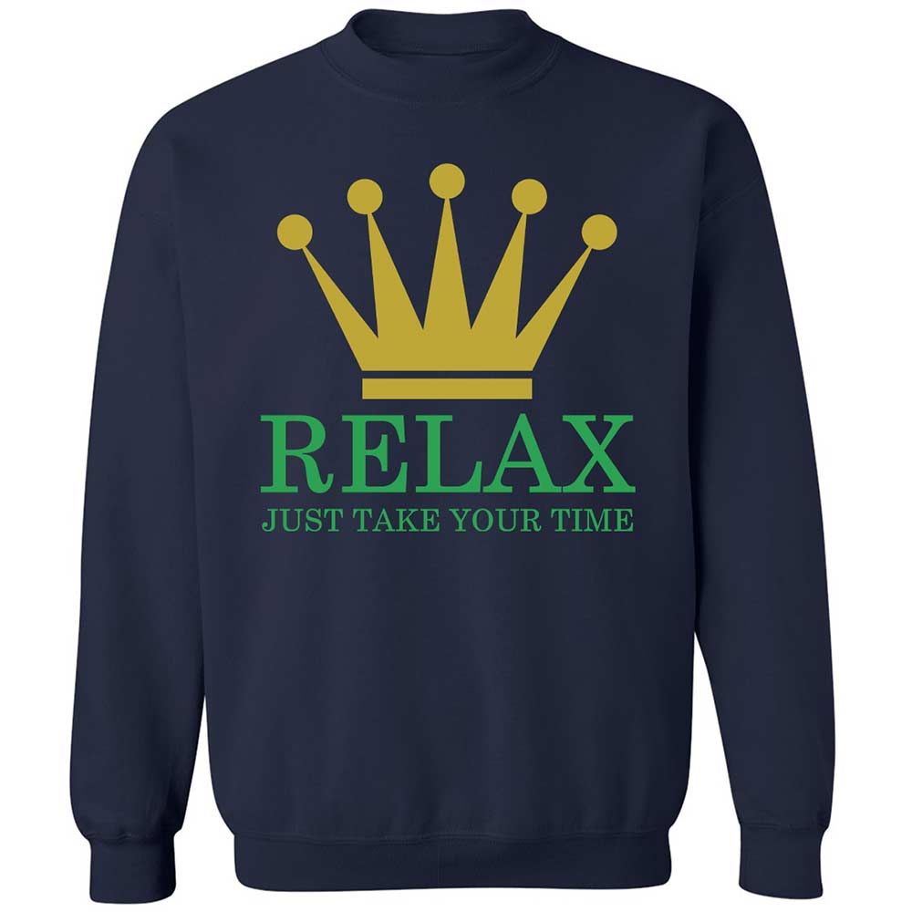 Relax Just Take Your Time - Navy - 15