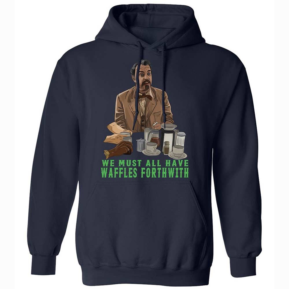 Classic Unisex Hoodie - EXY7JFLX - Navy - 15
