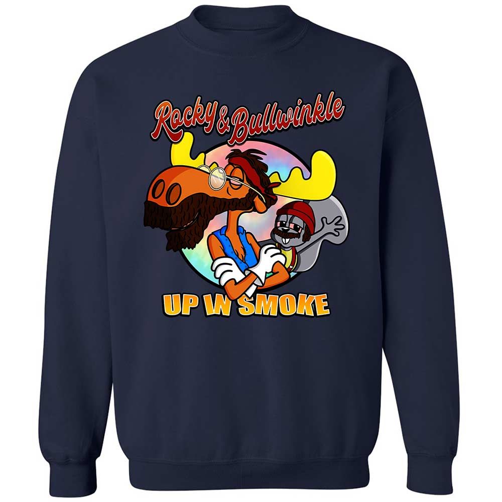 Funny Up In Smoke - Navy - 15