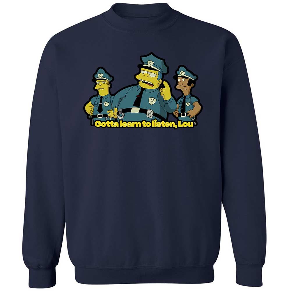 Gotta learn to listen, Lou - Navy - 15