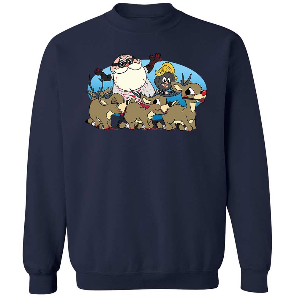 Santapede Greeting - Navy - 15