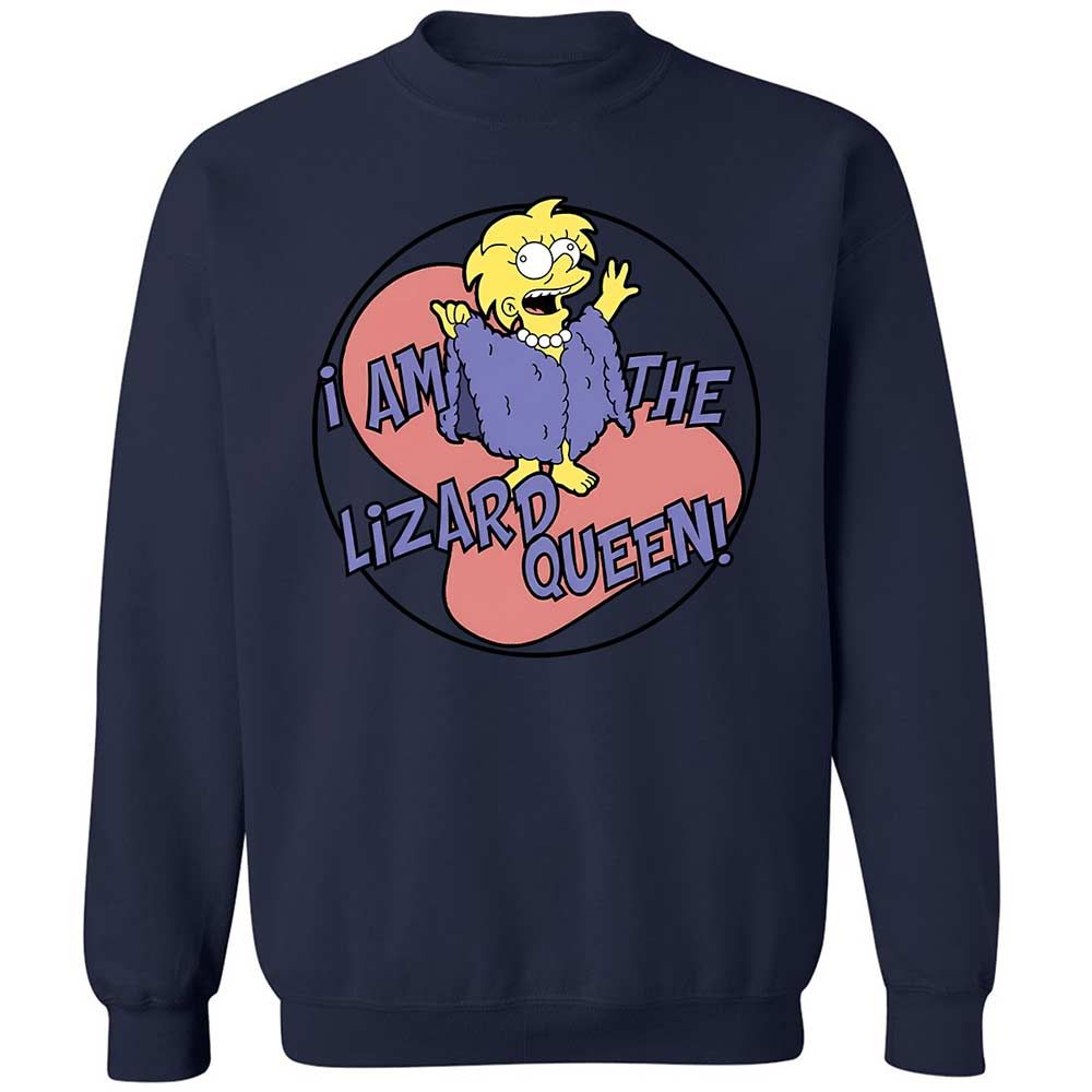I am the Lizard Queen - Navy - 15